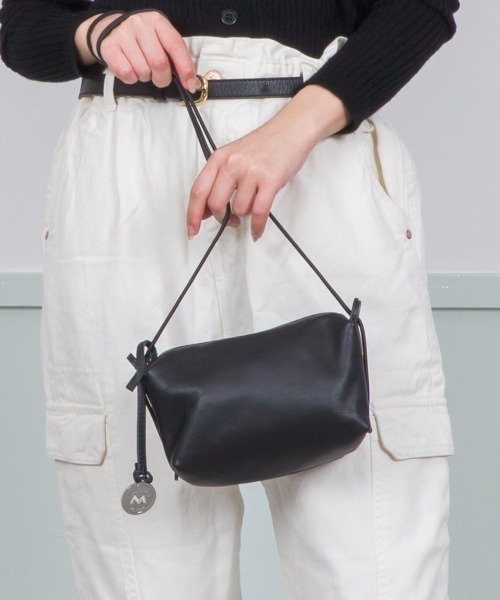 marco masi(マルコマージ)の「【MARCO MASI/マルコ・マージ】ショルダーバッグ ミニ ポシェット ポーチ(ショルダーバッグ・レディース・ブラック/シルバー/アイボリー/ダークブラック/ブラウン・FREE)」の17枚目の写真