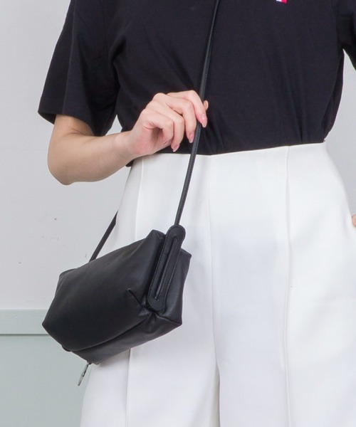 marco masi(マルコマージ)の「【MARCO MASI/マルコ・マージ】ショルダーバッグ ミニ ポシェット ポーチ(ショルダーバッグ・レディース・ブラック/シルバー/アイボリー/ダークブラック/ブラウン・FREE)」の22枚目の写真