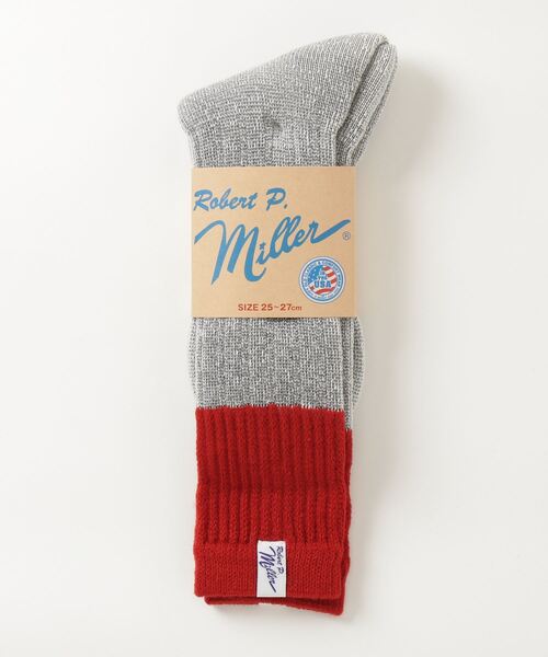 MILLER（ミラー）の「Robert P. Miller / 1P ウィンターソックス / 314C/316C（ソックス/靴下・メンズ・ブラウン系その他/グレー系その他/ブラック/ブラウン/レッド/ブルー系その他/ブラック系その他・23-25cm/25-27CM）」の15枚目の写真