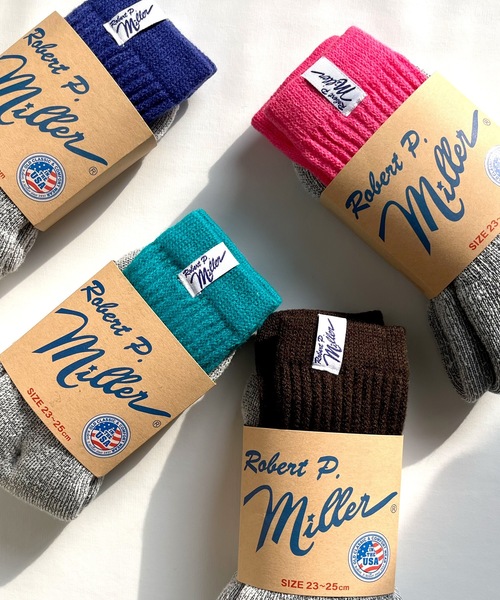 MILLER（ミラー）の「Robert P. Miller / 1P ウィンターソックス / 314C/316C（ソックス/靴下・メンズ・ブラウン系その他/グレー系その他/ブラック/ブラウン/レッド/ブルー系その他/ブラック系その他・23-25cm/25-27CM）」の11枚目の写真