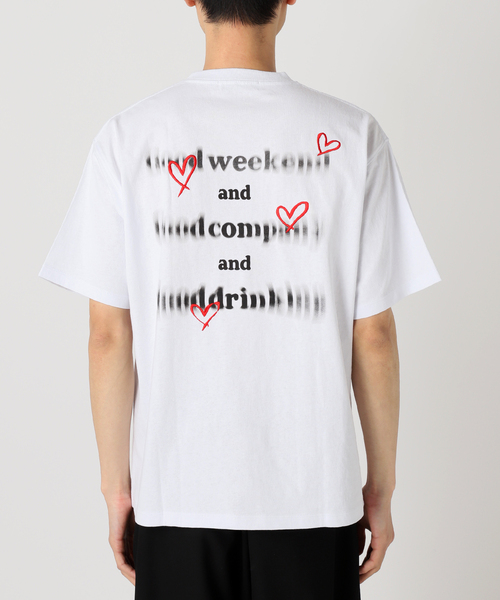 B.C STOCK(ベーセーストック)の「BOKASHI Tシャツ(Tシャツ/カットソー・メンズ・ホワイト/ホワイト系その他/ホワイト×ホワイト/ライトホワイト・MEDIUM/LARGE)」の8枚目の写真