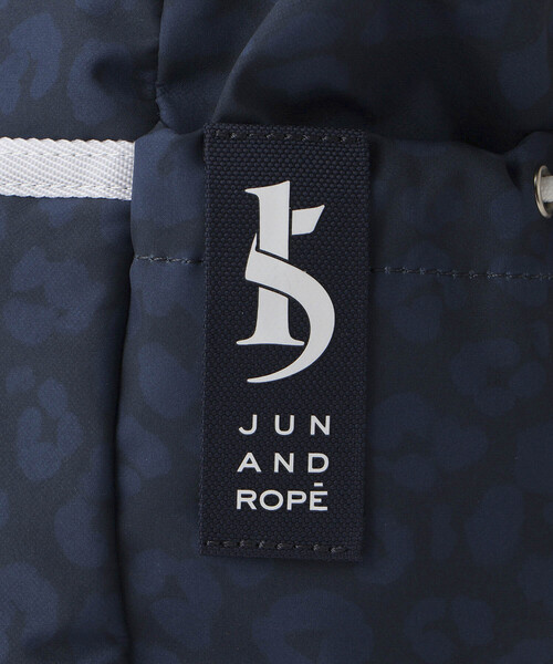 JUN&ROPE'(ジュンアンドロペ)の「アニマルプリントボストンバッグ(ボストンバッグ・レディース・ピンク/ネイビー/グレー・FREE)」の6枚目の写真