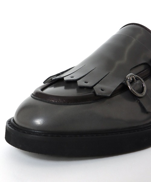 ダブルモンクストラップシューズ【LUCA GROSSI/ルカグロッシ