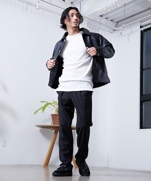 SILVER BULLET（シルバーバレット）の「『SILVER BULLET SELECT AP/シルバーバレットセレクト』クルーネック ワッフルトール半袖Tシャツ【gb】（Tシャツ/カットソー・メンズ・グレー/オフホワイト/ブラック・M/L/LL）」の10枚目の写真
