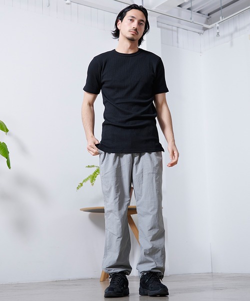 SILVER BULLET（シルバーバレット）の「『SILVER BULLET SELECT AP/シルバーバレットセレクト』クルーネック ワッフルトール半袖Tシャツ【gb】（Tシャツ/カットソー・メンズ・グレー/オフホワイト/ブラック・M/L/LL）」の14枚目の写真