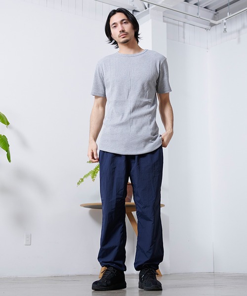 SILVER BULLET（シルバーバレット）の「『SILVER BULLET SELECT AP/シルバーバレットセレクト』クルーネック ワッフルトール半袖Tシャツ【gb】（Tシャツ/カットソー・メンズ・グレー/オフホワイト/ブラック・M/L/LL）」の19枚目の写真