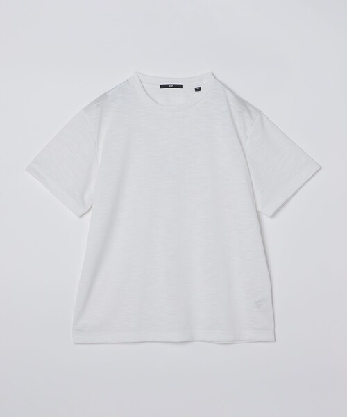 SHIPS(シップス)の「SHIPS: リネン ライク スラブ ショートスリーブ Tシャツ(Tシャツ/カットソー・メンズ・ロイヤルブルー/マスタード/ライトグレー/ホワイト・SMALL/X-LARGE/LARGE/MEDIUM)」の20枚目の写真