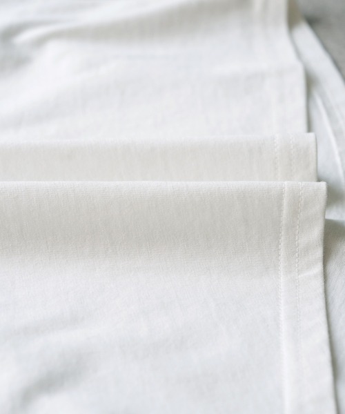 reca(レカ)の「コットンパフスリーブTシャツ(Tシャツ/カットソー・レディース・ミント/オフホワイト/ブラック・M-L)」の5枚目の写真