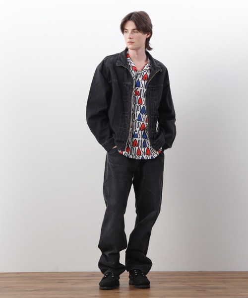 MANASTASH(マナスタッシュ)の「MANASTASH/マナスタッシュ GAUZE MANALOHA SHIRT/ガーゼ マナロハシャツ(シャツ/ブラウス・メンズ・ブラック/レッド・XL/L/M/S)」の7枚目の写真