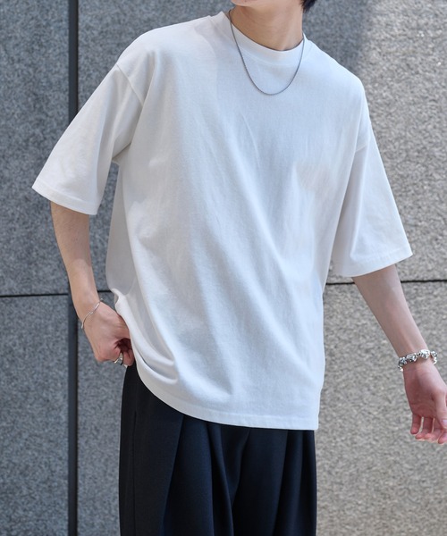 epnok(エプノック)の「ベーシックルーズ半袖Tee(Tシャツ/カットソー・メンズ・オフホワイト/グレー/ブラック・SMALL/MEDIUM/LARGE)」の17枚目の写真