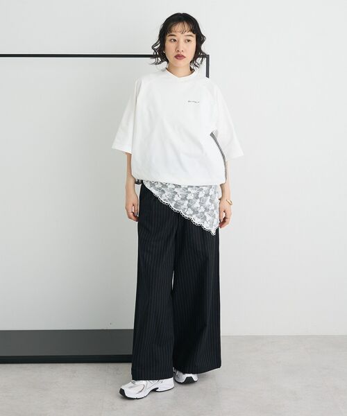 CRAFT STANDARD BOUTIQUE（クラフトスタンダードブティック）の「接触冷感/UVカット/速乾性 H/S ゲームTEE【ユニセックス】（Tシャツ/カットソー・レディース・アイボリー/ブラック/ブルーグレー/オフホワイト/オレンジ・S/M/L）」の20枚目の写真