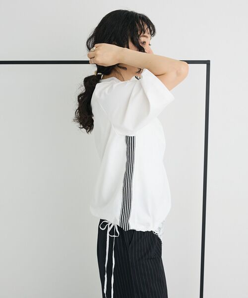 CRAFT STANDARD BOUTIQUE（クラフトスタンダードブティック）の「接触冷感/UVカット/速乾性 H/S ゲームTEE【ユニセックス】（Tシャツ/カットソー・レディース・アイボリー/ブラック/ブルーグレー/オフホワイト/オレンジ・S/M/L）」の21枚目の写真