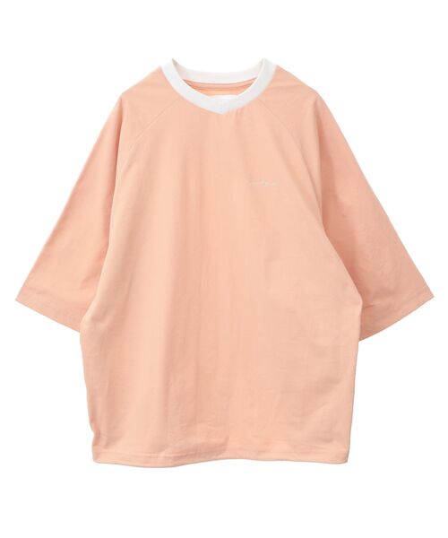 CRAFT STANDARD BOUTIQUE（クラフトスタンダードブティック）の「接触冷感/UVカット/速乾性 H/S ゲームTEE【ユニセックス】（Tシャツ/カットソー・レディース・アイボリー/ブラック/ブルーグレー/オフホワイト/オレンジ・S/M/L）」の6枚目の写真