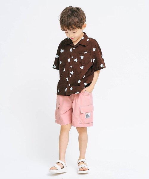 apres les cours(アプレレクール)の「【撥水加工】水陸両用カーゴハーフパンツ(その他パンツ・キッズ・ピンク/ミント/ブラック・90/100/110/80/120/130)」の13枚目の写真