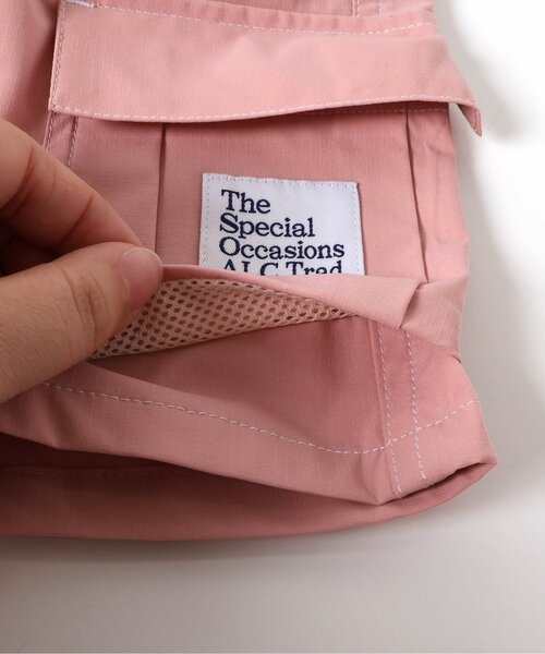 apres les cours(アプレレクール)の「【撥水加工】水陸両用カーゴハーフパンツ(その他パンツ・キッズ・ピンク/ミント/ブラック・90/100/110/80/120/130)」の22枚目の写真