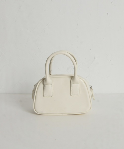 &. NOSTALGIA(アンドドットノスタルジア)の「【ZOZO限定】リボンハンドバッグ(ハンドバッグ・レディース・ホワイト/ブラック・FREE)」の13枚目の写真