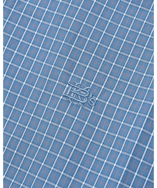 KEBOZ（ケボズ）の「CHECK SHIRT JACKET（ブルゾン・メンズ・ネイビー/バーガンディー・M/L/XL）」の18枚目の写真