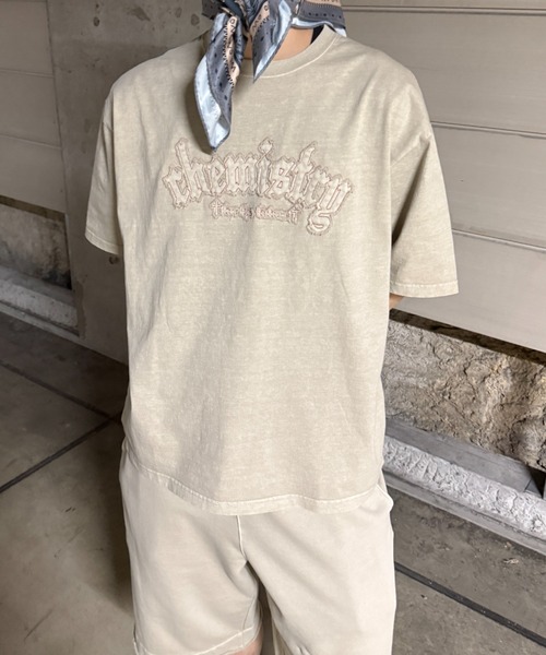sedacle(セダクル)の「ピグメント加工Tシャツ 【SETUP着用可能】(Tシャツ/カットソー・レディース・チャコールグレー/杢グレー/ベージュ/ネイビー/ピンク/ボルドー・SMALL/MEDIUM/LARGE)」の3枚目の写真