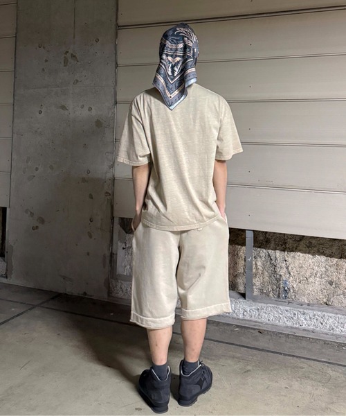 sedacle(セダクル)の「ピグメント加工Tシャツ 【SETUP着用可能】(Tシャツ/カットソー・レディース・チャコールグレー/杢グレー/ベージュ/ネイビー/ピンク/ボルドー・SMALL/MEDIUM/LARGE)」の15枚目の写真