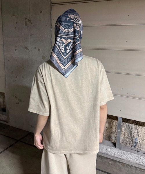 sedacle(セダクル)の「ピグメント加工Tシャツ 【SETUP着用可能】(Tシャツ/カットソー・レディース・チャコールグレー/杢グレー/ベージュ/ネイビー/ピンク/ボルドー・SMALL/MEDIUM/LARGE)」の11枚目の写真
