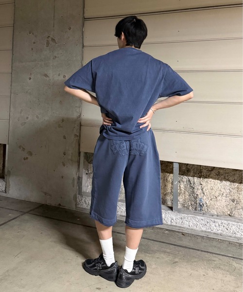 sedacle(セダクル)の「ピグメント加工Tシャツ 【SETUP着用可能】(Tシャツ/カットソー・レディース・チャコールグレー/杢グレー/ベージュ/ネイビー/ピンク/ボルドー・SMALL/MEDIUM/LARGE)」の22枚目の写真