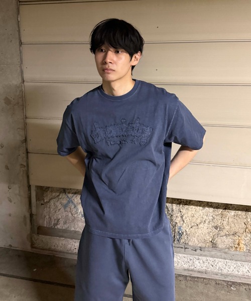 sedacle(セダクル)の「ピグメント加工Tシャツ 【SETUP着用可能】(Tシャツ/カットソー・レディース・チャコールグレー/杢グレー/ベージュ/ネイビー/ピンク/ボルドー・SMALL/MEDIUM/LARGE)」の16枚目の写真