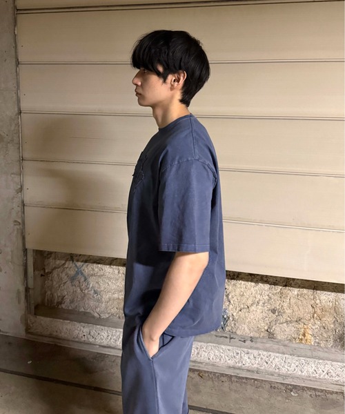 sedacle(セダクル)の「ピグメント加工Tシャツ 【SETUP着用可能】(Tシャツ/カットソー・レディース・チャコールグレー/杢グレー/ベージュ/ネイビー/ピンク/ボルドー・SMALL/MEDIUM/LARGE)」の17枚目の写真