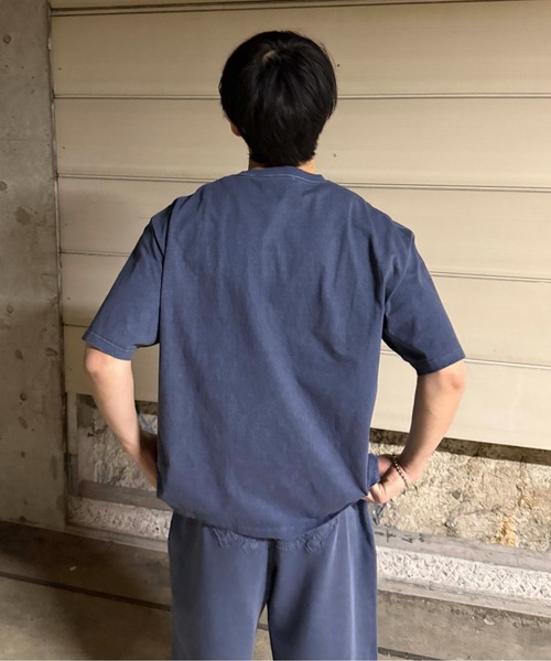 sedacle(セダクル)の「ピグメント加工Tシャツ 【SETUP着用可能】(Tシャツ/カットソー・レディース・チャコールグレー/杢グレー/ベージュ/ネイビー/ピンク/ボルドー・SMALL/MEDIUM/LARGE)」の18枚目の写真