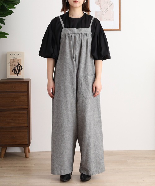 Riviera トワル コットン オーバーオール & ハット セット 50%OFF】(6226) R&D.M.Co-/OLDMANS TAILOR(アールアンド