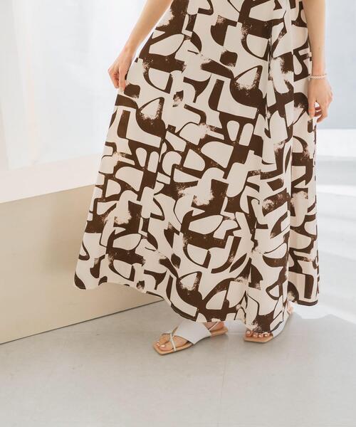 URBAN RESEARCH ROSSO WOMEN（アーバンリサーチ　ロッソ）の「サマープリントワンピース（ワンピース・レディース・オレンジ/ブラウン・FREE）」の18枚目の写真