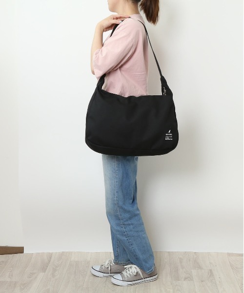 KANGOL（カンゴール）の「KANGOL KGC-1 ショルダーバッグ（ショルダーバッグ・レディース・ブラック/ベージュ・FREE）」の6枚目の写真