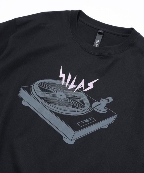 SILAS(サイラス)の「TURNTABLE S/S TEE(Tシャツ/カットソー・メンズ・ホワイト/ブラック/オフホワイト・M/L/XL)」の18枚目の写真