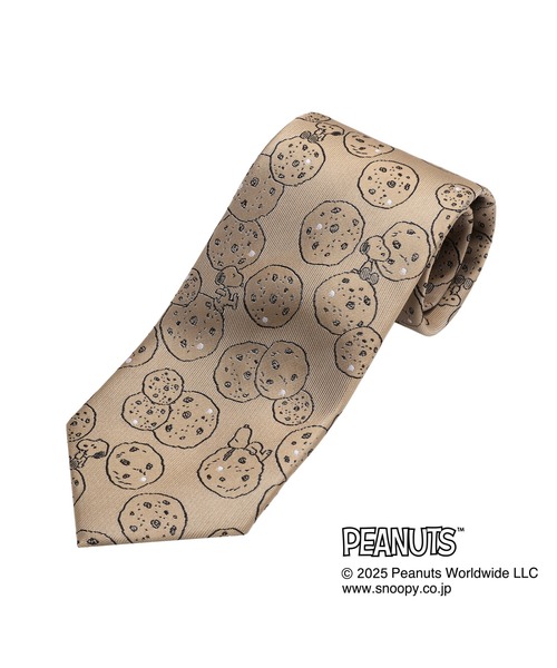 TOKYO SHIRTS(トウキョウシャツ)の「【PEANUTS スヌーピー SNOOPY】 ネクタイ(ネクタイ・メンズ・グレー系/ネイビー系/ブルー系2/ピンク系/グレー系1/ネイビー系1/イエロー系1/イエロー系/ブルー系1/ブルー系・FREE)」の8枚目の写真