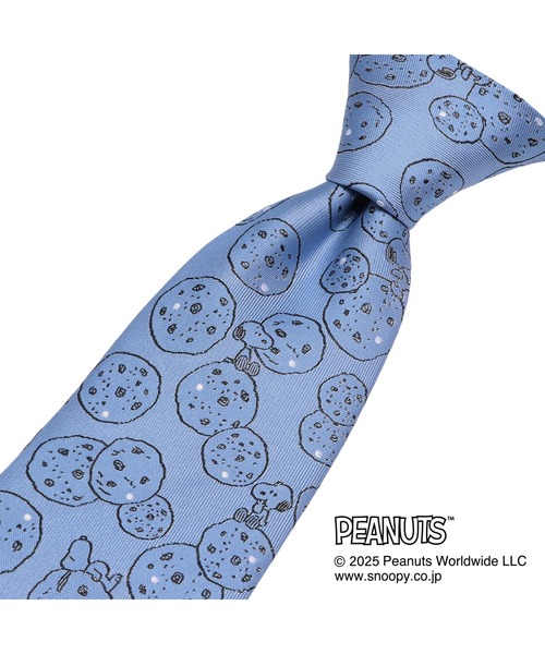 TOKYO SHIRTS(トウキョウシャツ)の「【PEANUTS スヌーピー SNOOPY】 ネクタイ(ネクタイ・メンズ・グレー系/ネイビー系/ブルー系2/ピンク系/グレー系1/ネイビー系1/イエロー系1/イエロー系/ブルー系1/ブルー系・FREE)」の19枚目の写真