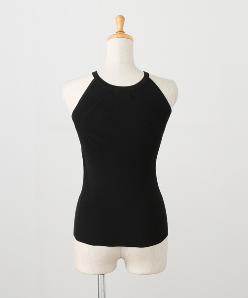 ADAWAS(アダワズ)の「ADAWAS/アダワズ STRETCH COTTON TANKTOP(タンクトップ・レディース・ホワイト/ブラック/ブラウン・FREE)」の7枚目の写真