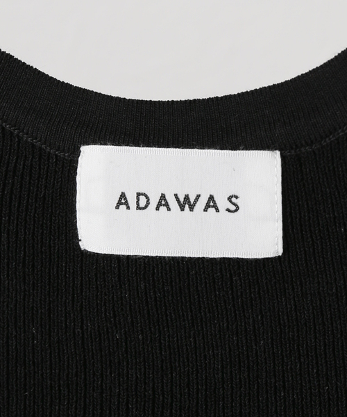 ADAWAS(アダワズ)の「ADAWAS/アダワズ STRETCH COTTON TANKTOP(タンクトップ・レディース・ホワイト/ブラック/ブラウン・FREE)」の13枚目の写真