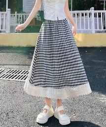 TAO タオ ロング・マキシ丈スカート M 2012223N0058 TAO（タオ）ロング・マキシ丈スカート 青 サイズ:S レディース
