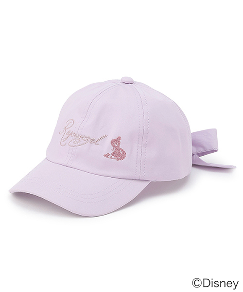 petit main(プティマイン)の「【Disney】刺しゅうバックリボンキャップ(キャップ・キッズ・アイボリー/ライトブルー/ラベンダー・50cm/52cm/54cm)」の3枚目の写真