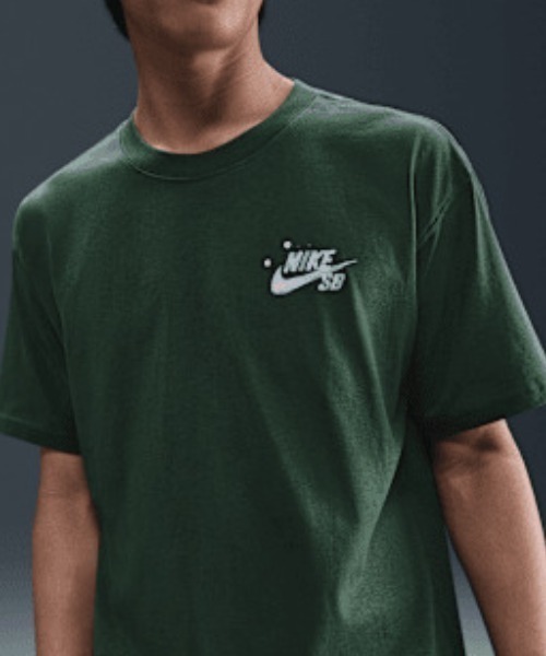 NIKE SB(ナイキエスビー)の「NIKE SB/ナイキエスビー バックプリントTシャツ マックス90 HJ0894-010/HJ0894-323(Tシャツ/カットソー・メンズ・ブラック/ダークグリーン/コーラル・XL/L/M)」の14枚目の写真