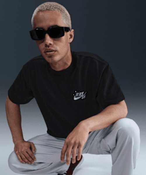 NIKE SB(ナイキエスビー)の「NIKE SB/ナイキエスビー バックプリントTシャツ マックス90 HJ0894-010/HJ0894-323(Tシャツ/カットソー・メンズ・ブラック/ダークグリーン/コーラル・XL/L/M)」の9枚目の写真