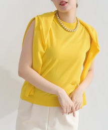 PICCIN | 【別売りアンサンブル可能】接触冷感シアーノースリーブニット(ニット/セーター)