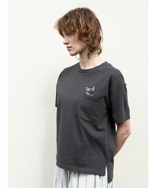 セール】女の子刺繍Tシャツ《2025summer catalog item》（T