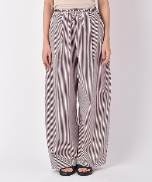 AKTE(アクテ)の「ライトコットンボリュームパンツ(その他パンツ・レディース・ブルー/バーガンディー・FREE/TALL)」の20枚目の写真