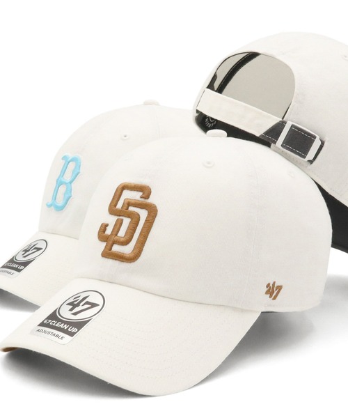 47BRANDフォーティーセブン キャップ クリーンナップ MLB右ロゴ