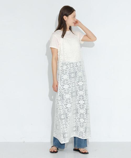 URBAN RESEARCH Sonny Label（アーバンリサーチサニーレーベル）の「シアースラブTシャツ（Tシャツ/カットソー・レディース・ブラック/オフホワイト/ピンク・FREE）」の8枚目の写真