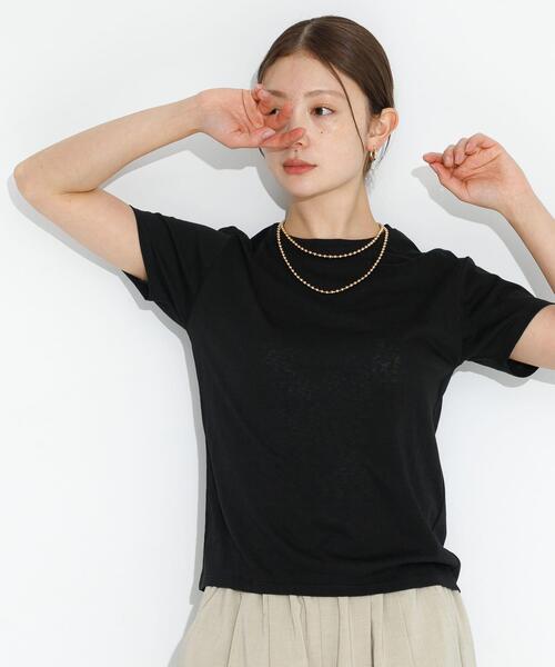 URBAN RESEARCH Sonny Label（アーバンリサーチサニーレーベル）の「シアースラブTシャツ（Tシャツ/カットソー・レディース・ブラック/オフホワイト/ピンク・FREE）」の13枚目の写真