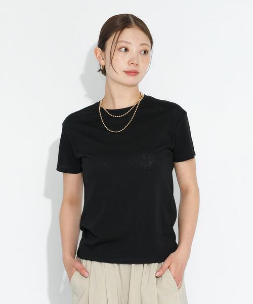 URBAN RESEARCH Sonny Label（アーバンリサーチサニーレーベル）の「シアースラブTシャツ（Tシャツ/カットソー・レディース・ブラック/オフホワイト/ピンク・FREE）」の14枚目の写真