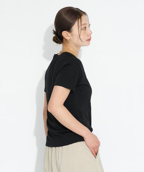 URBAN RESEARCH Sonny Label（アーバンリサーチサニーレーベル）の「シアースラブTシャツ（Tシャツ/カットソー・レディース・ブラック/オフホワイト/ピンク・FREE）」の16枚目の写真