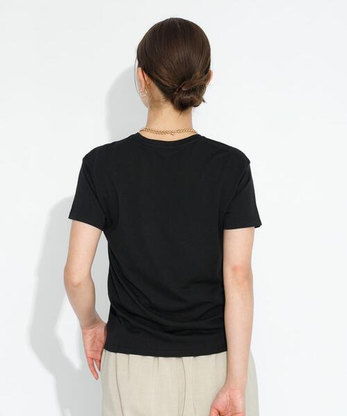 URBAN RESEARCH Sonny Label（アーバンリサーチサニーレーベル）の「シアースラブTシャツ（Tシャツ/カットソー・レディース・ブラック/オフホワイト/ピンク・FREE）」の17枚目の写真