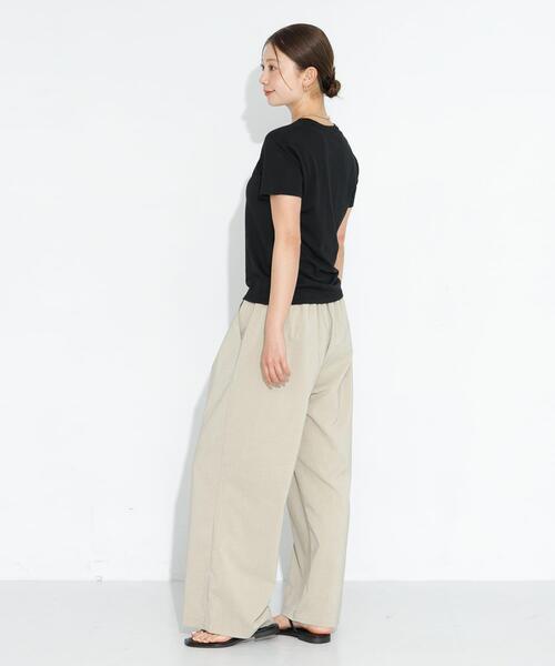 URBAN RESEARCH Sonny Label（アーバンリサーチサニーレーベル）の「シアースラブTシャツ（Tシャツ/カットソー・レディース・ブラック/オフホワイト/ピンク・FREE）」の19枚目の写真